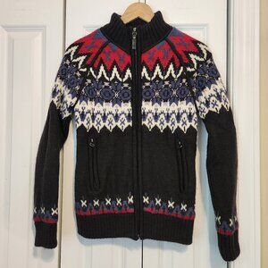 Icewear Zipped Wool Sweater Jacket Lined (Windproof)